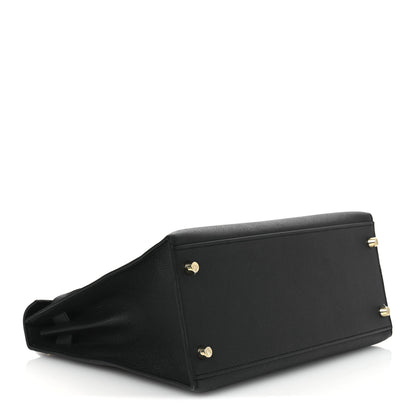 Hermes Epsom Kelly Sellier 28 Black 4 of 16
