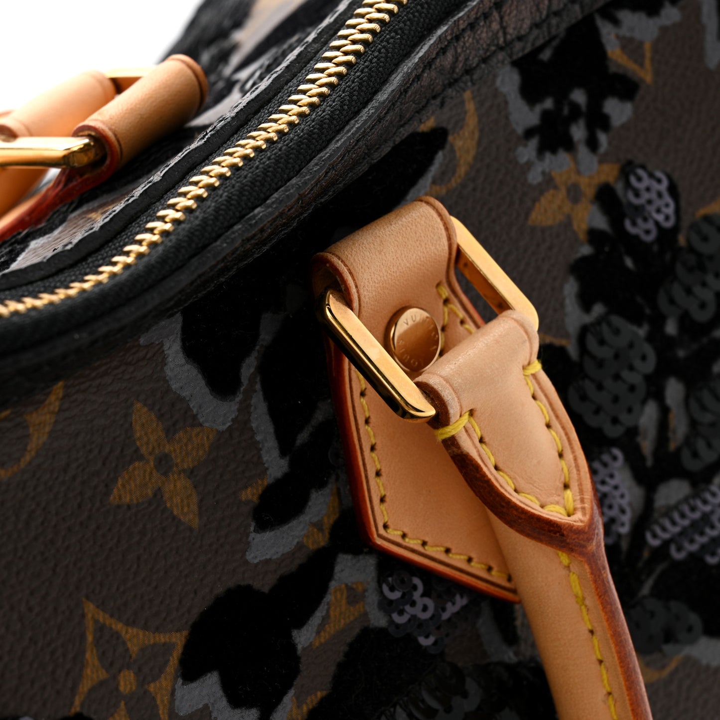 Monogram Fleur De Jais Sequins Speedy 30