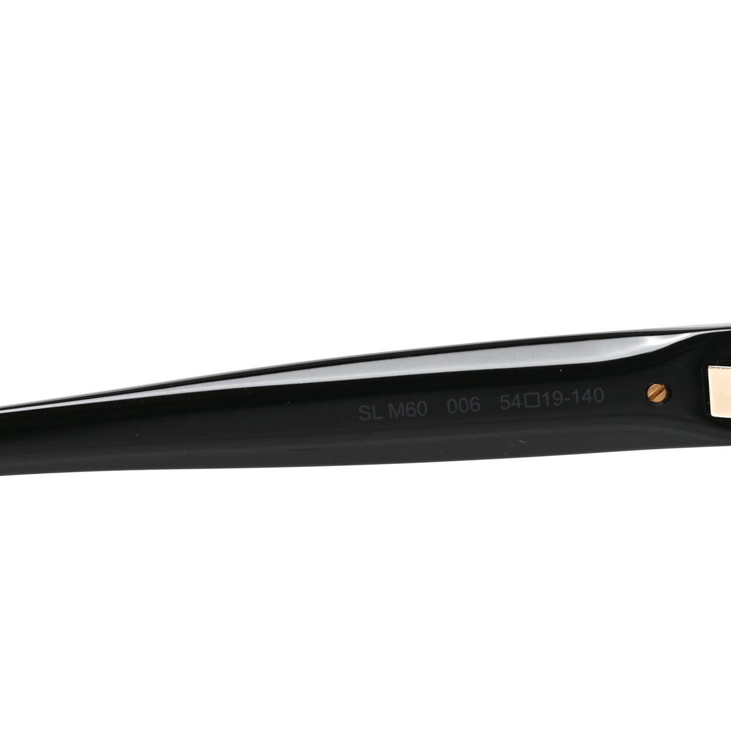 Acetate Cat Eye SL M60 Sunglasses Black