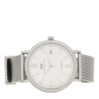 IWC Stainless Steel 40mm Portofino Automatic Watch White IW356507 2 of 4