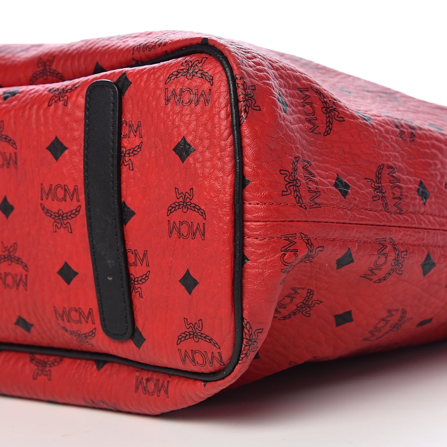 Visetos Large Liz Reversible Shopper Red Black