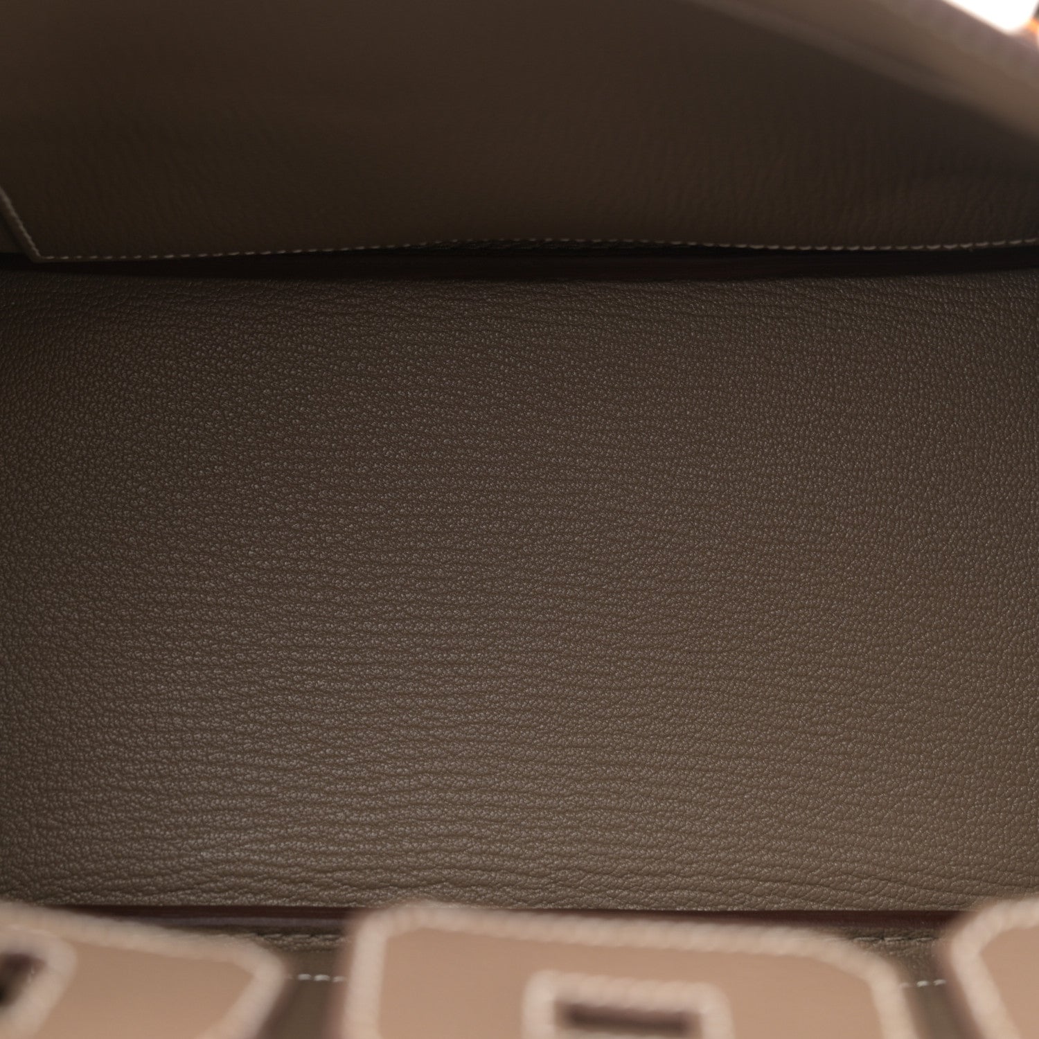 Hermes Togo Birkin 25 Etoupe 5 of 11