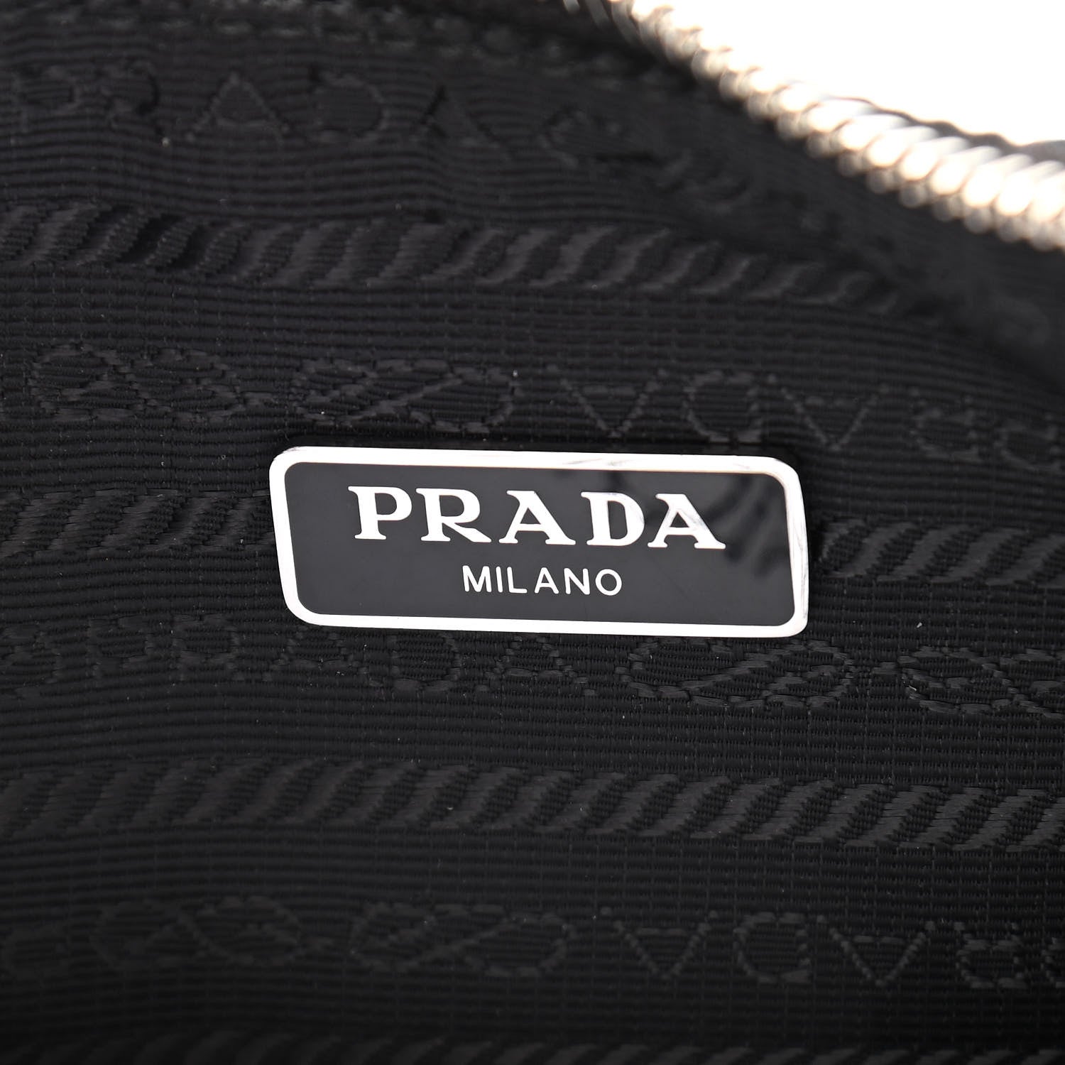 Prada Nylon Re-Edition 2005 Shoulder Bag Black 6 of 9