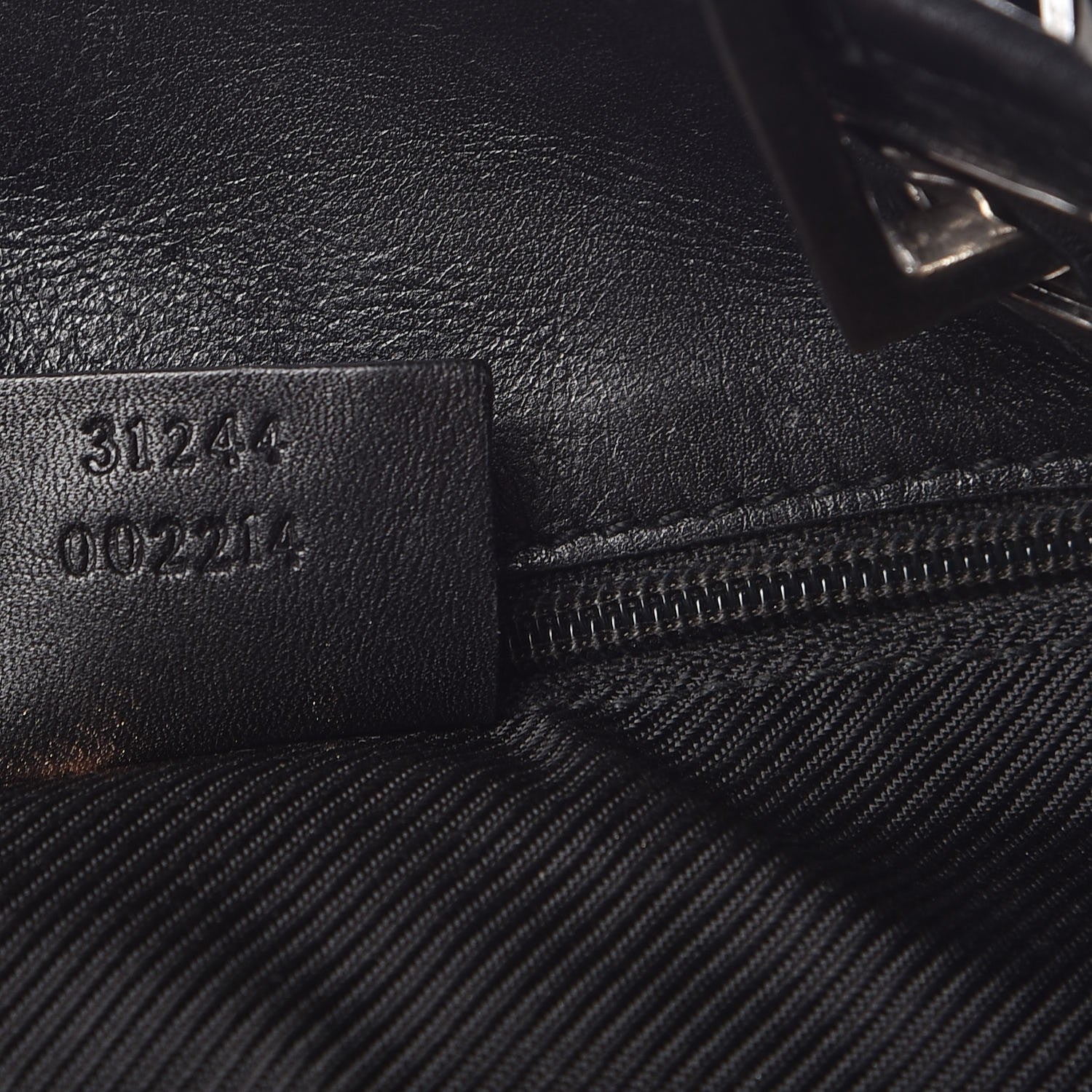 Gucci Monogram Small Bucket Tote Black 7 of 12