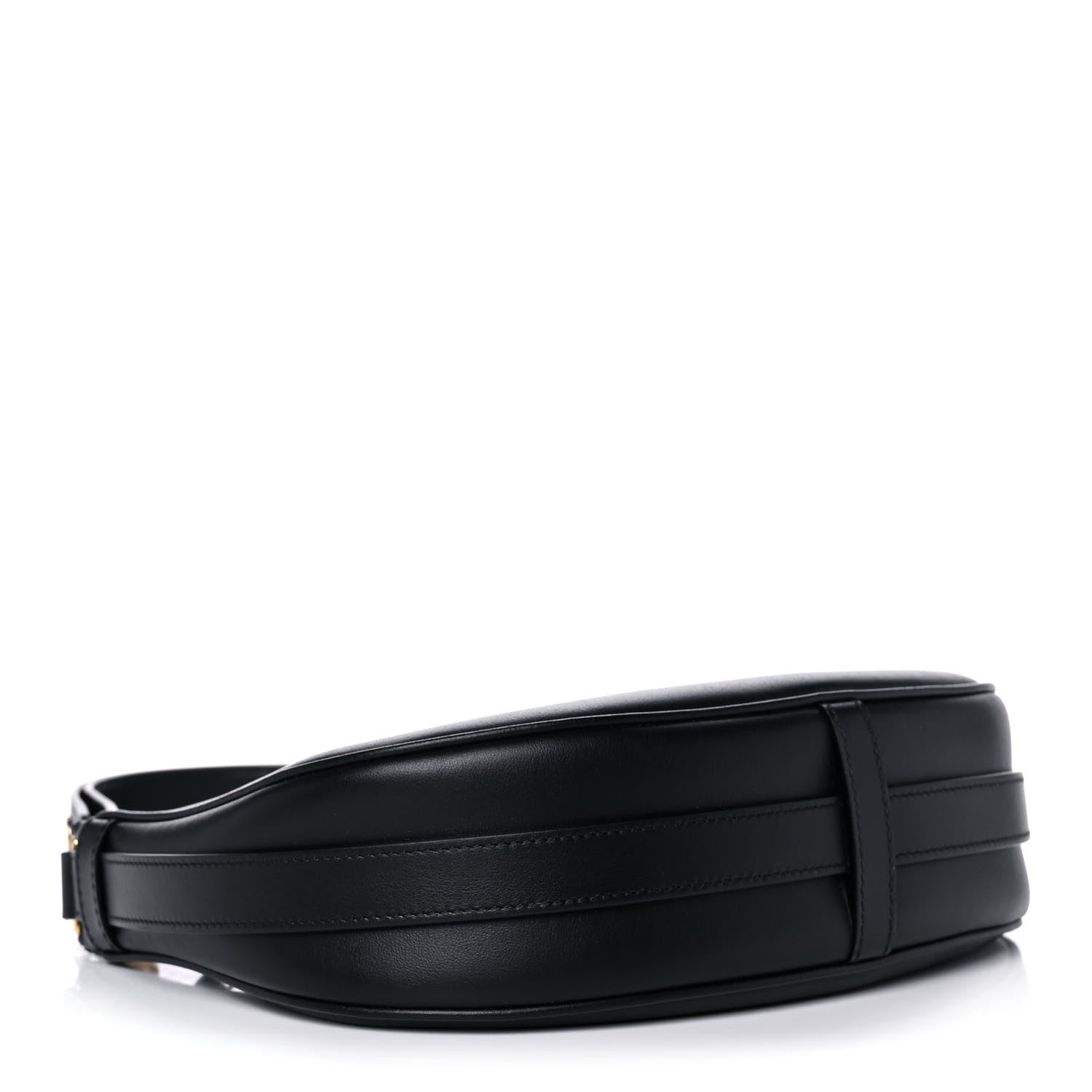 Celine Smooth Calfskin Medium Strap Ava Shoulder Bag Black 3 of 8
