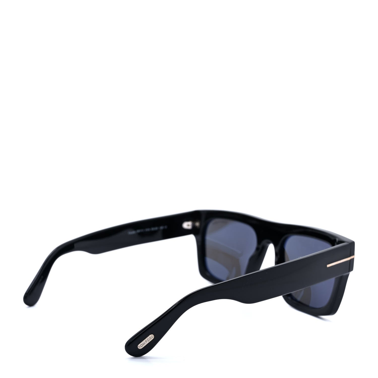 Tom Ford Acetate Fausto Sunglasses TF711 Black 4 of 8