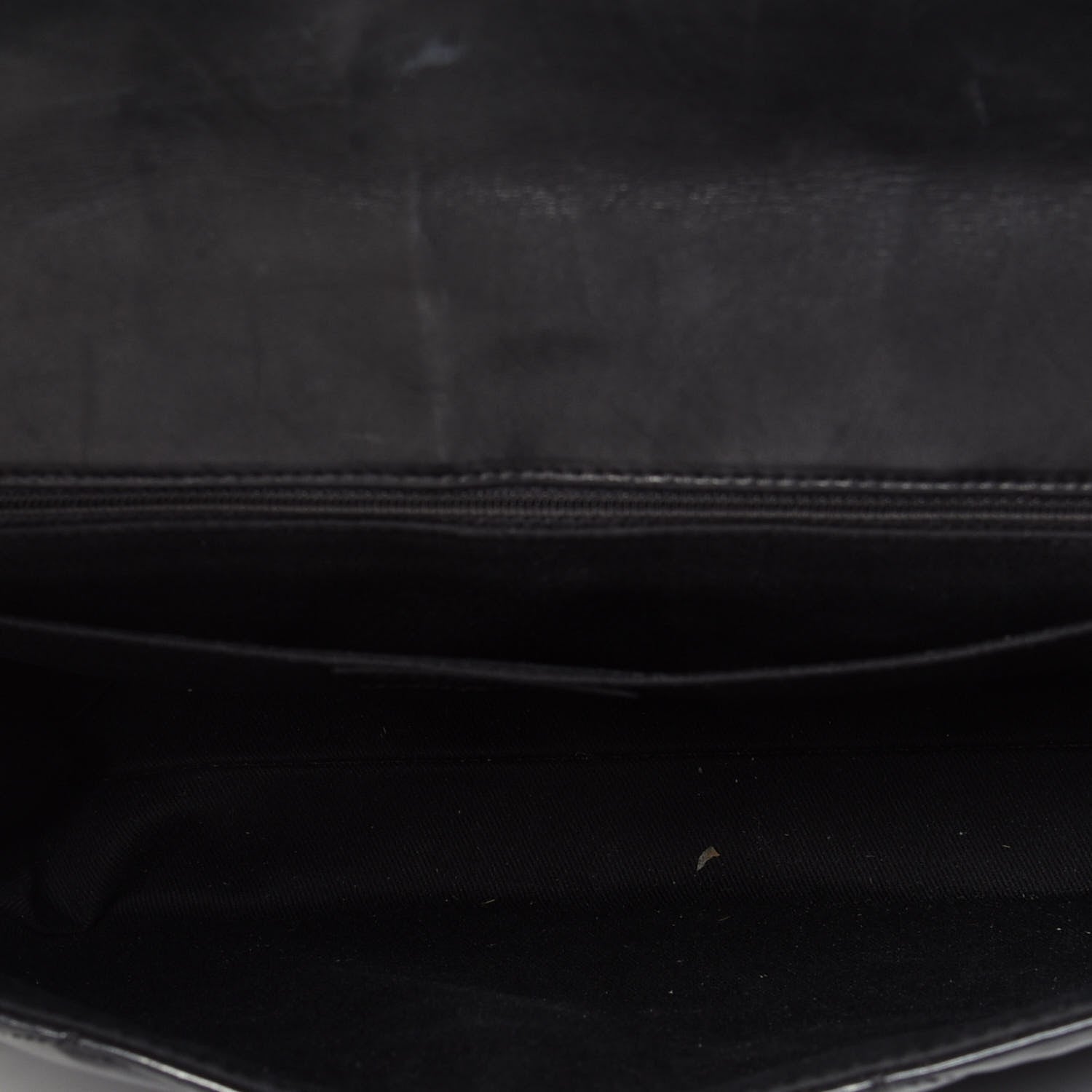 Chanel Vinyl Quilted In the Business Flap Bag Black 5 of 9