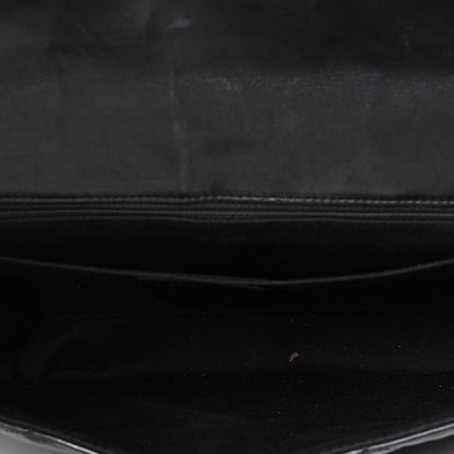 Chanel Vinyl Quilted In the Business Flap Bag Black 5 of 9
