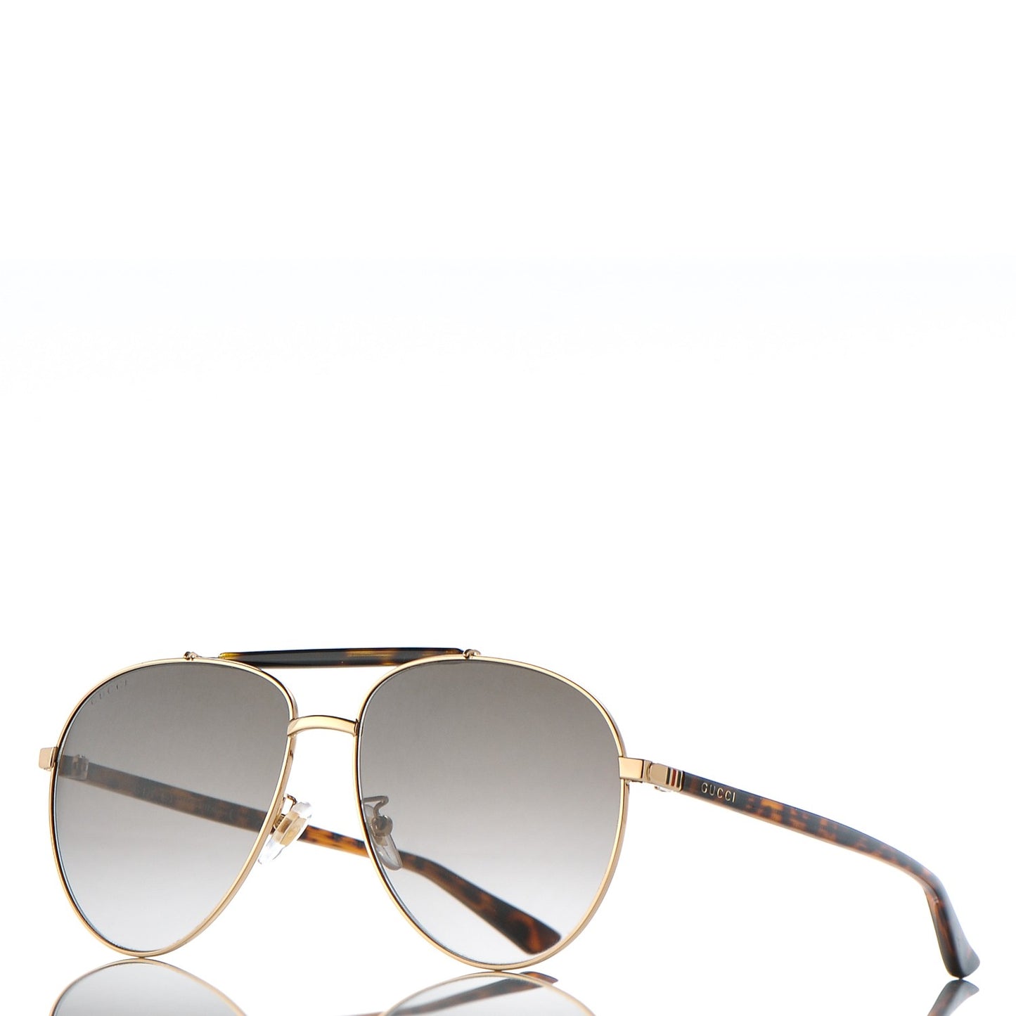 Aviator Sunglasses GG0014S Tortoise