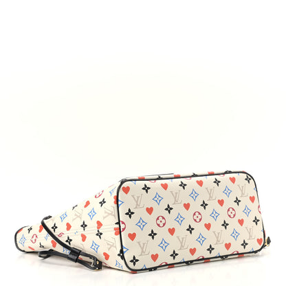 Louis Vuitton Game On Neverfull MM White 4 of 9