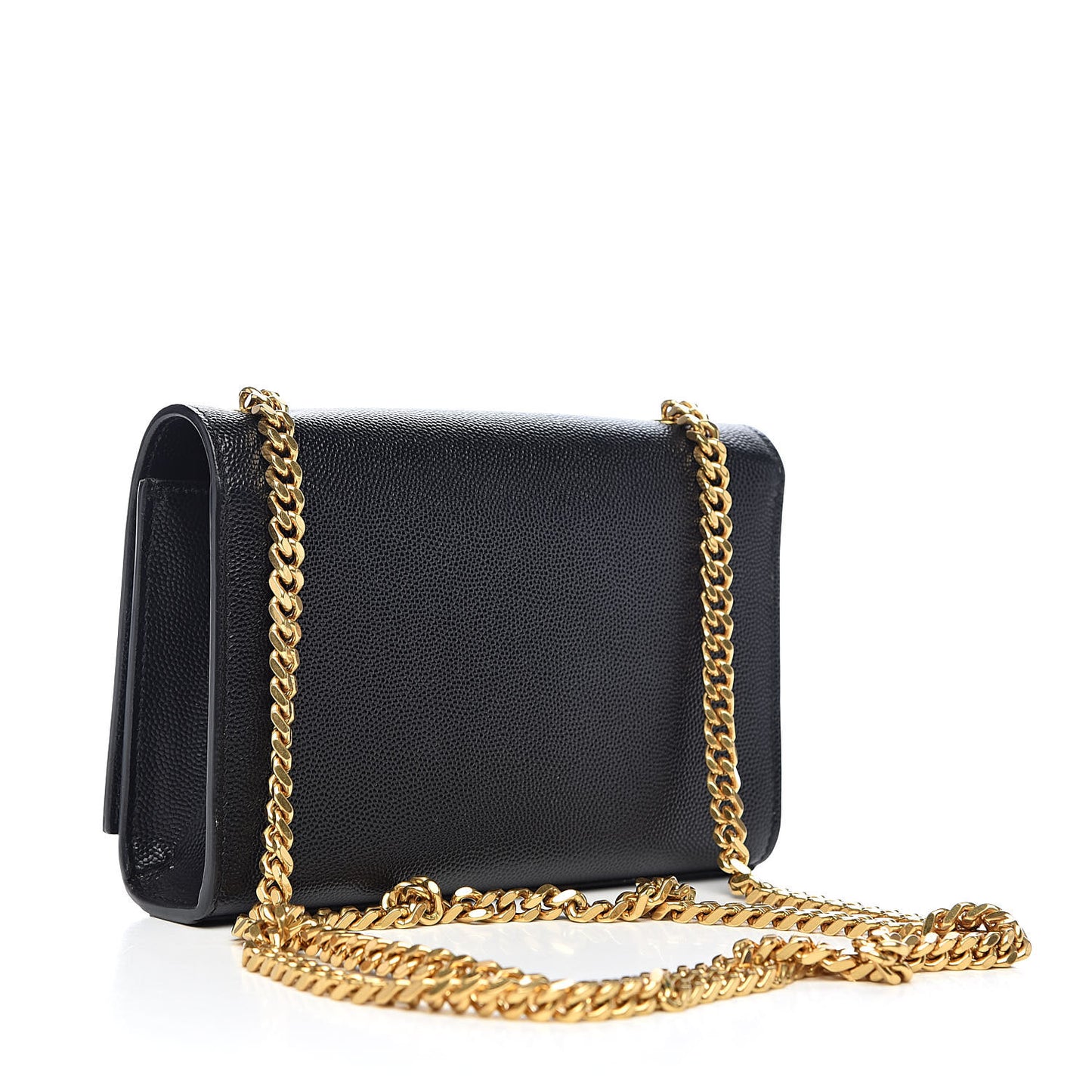 Grain De Poudre Small Monogram Kate Satchel Black