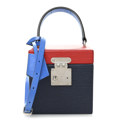 Louis Vuitton Epi Bleecker Box Indigo Coquelicot 1 of 10