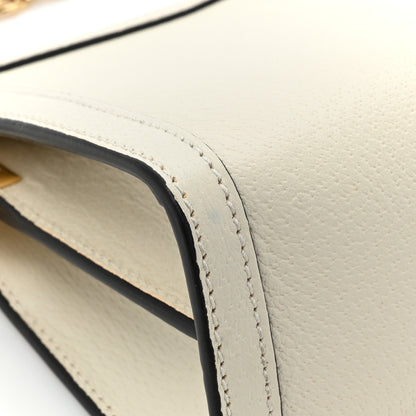 Gucci Textured Calfskin Web Small Ophidia Chain Shoulder Bag Mystic White 11 of 11