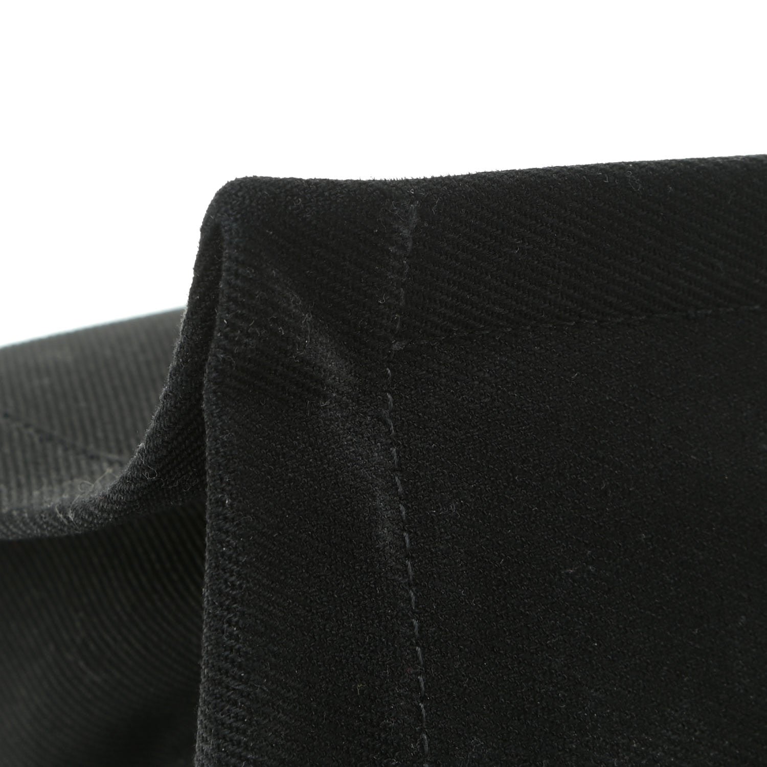 Saint Laurent Linen Calfskin Rive Gauche Tote Black 14 of 17