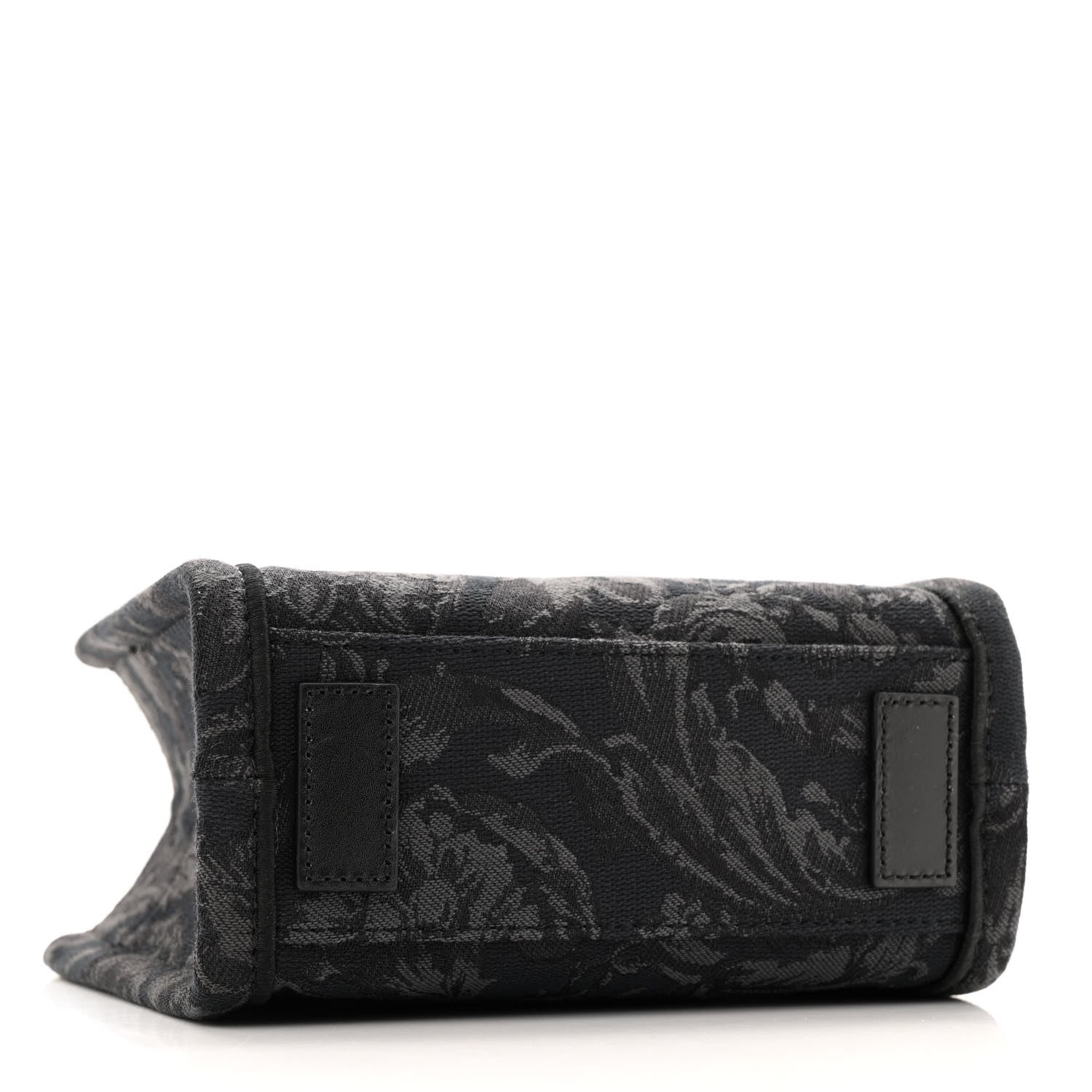 Versace Jacquard Barocco Extra Small Athena Tote Black 4 of 13