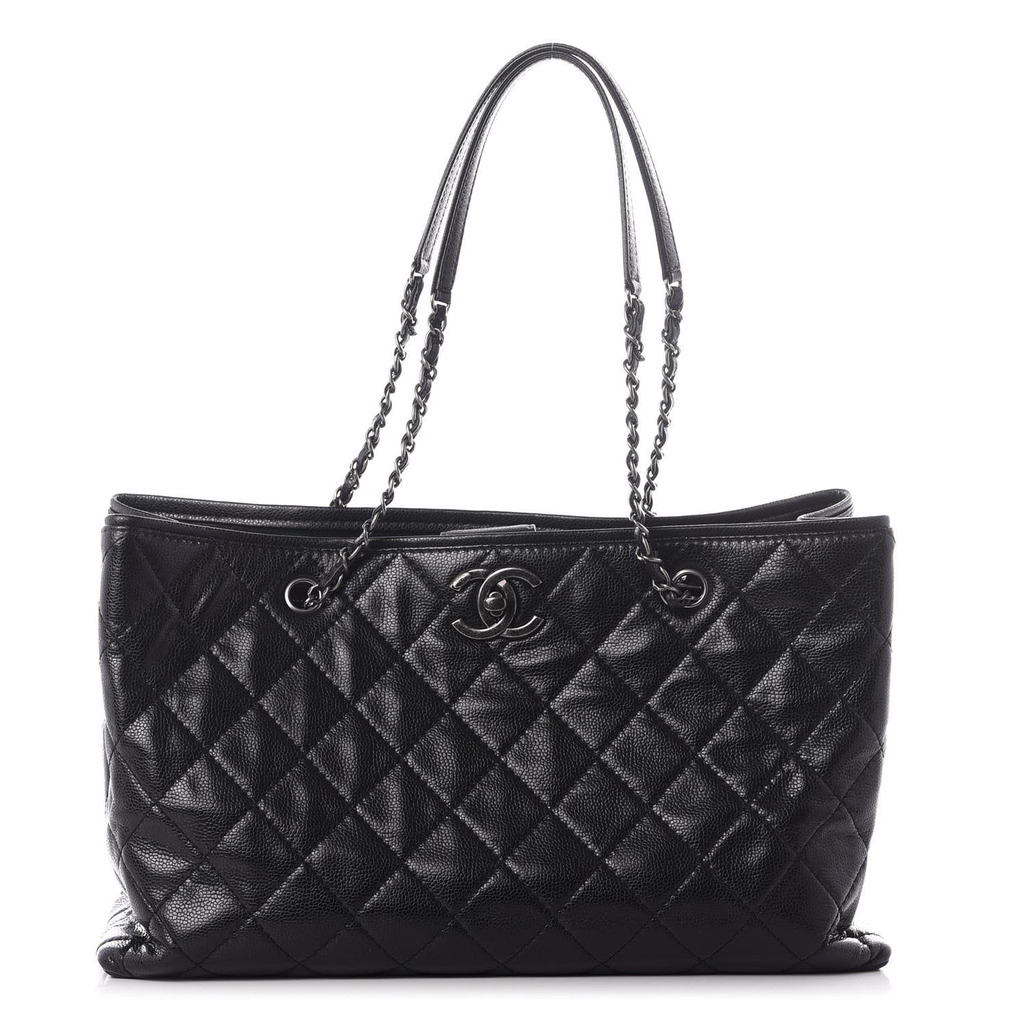 Caviar Quilted Large Be Caviar Tote Black