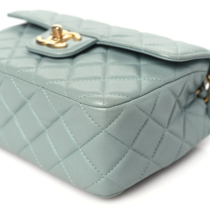 Chanel Lambskin Quilted Casino Chips Small Flap Grey 10 of 10