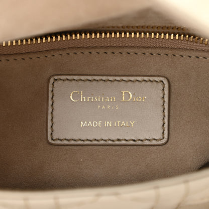 Christian Dior Metallic Lambskin Cannage Mini Lady Dior Gold 5 of 10