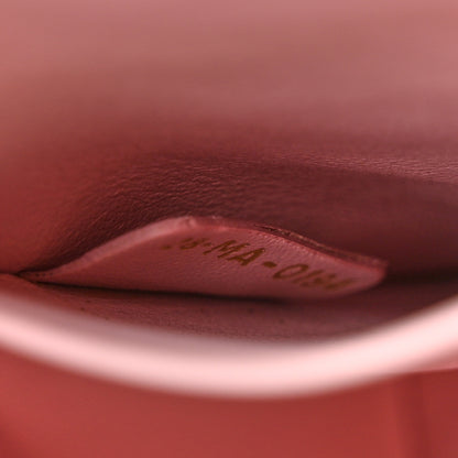 Christian Dior Metallic Bullcalf Small Be Dior Flap Pale Gold 8 of 19