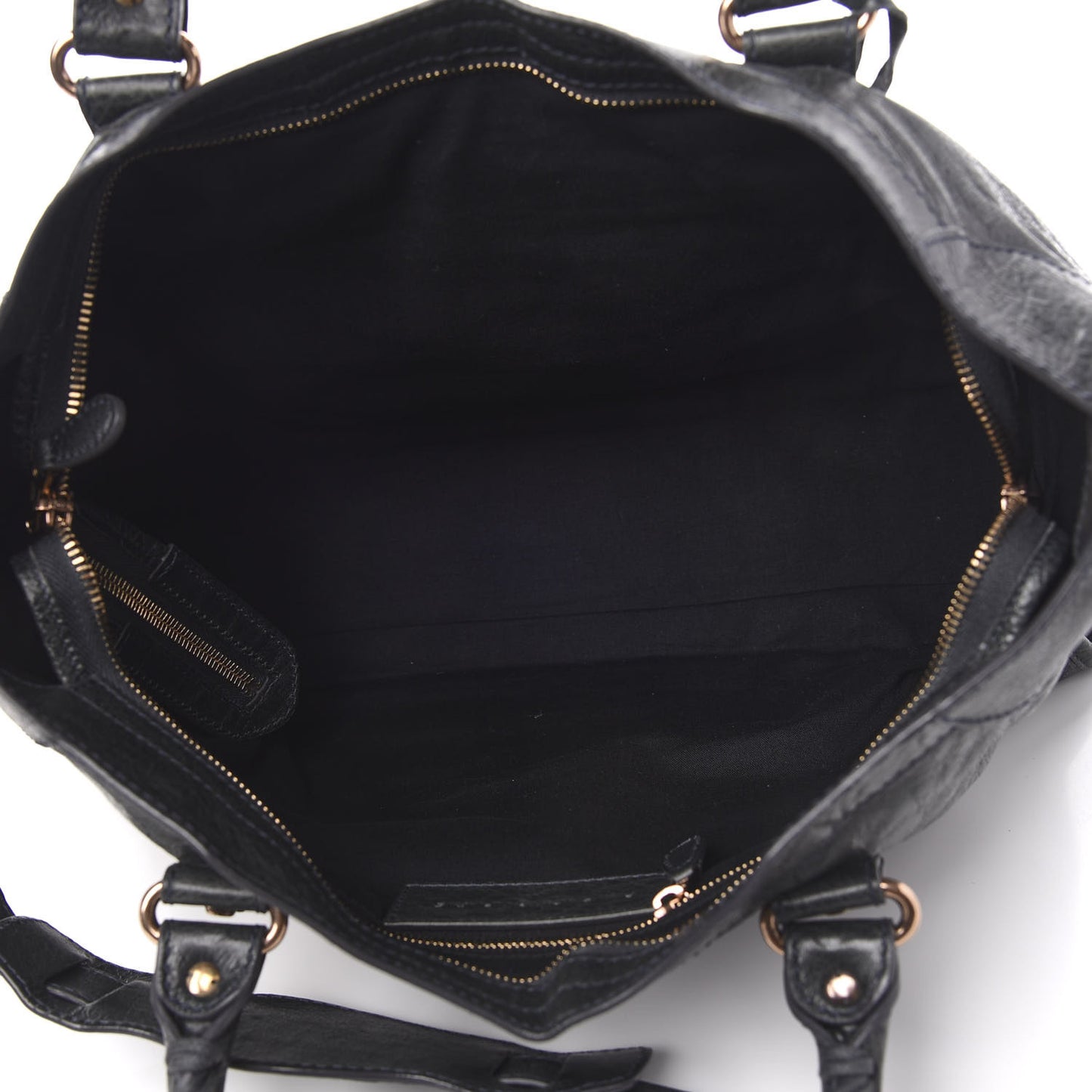 Agneau Giant 12 Rose Gold Hardware City Anthracite
