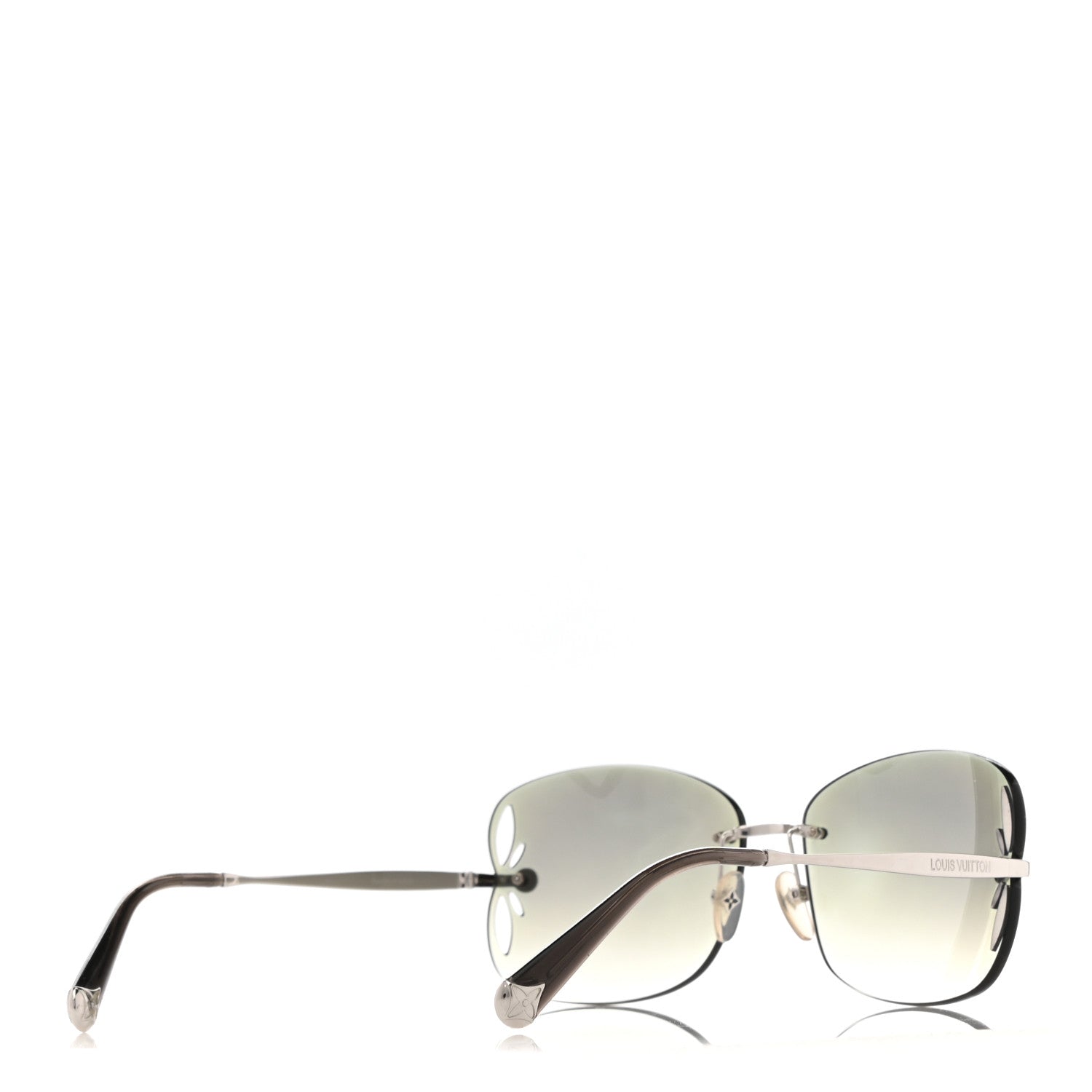 Louis Vuitton Lily Glitter Sunglasses Z0308U Dark Grey 4 of 7