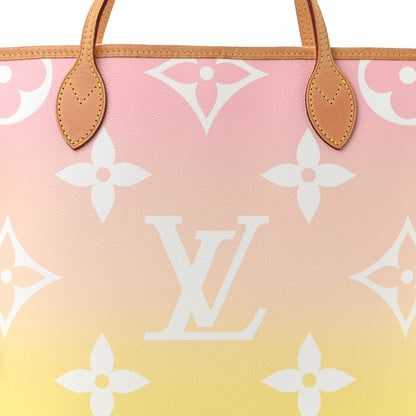 Louis Vuitton Monogram Giant By The Pool Neverfull MM  Light Pink 7 of 10