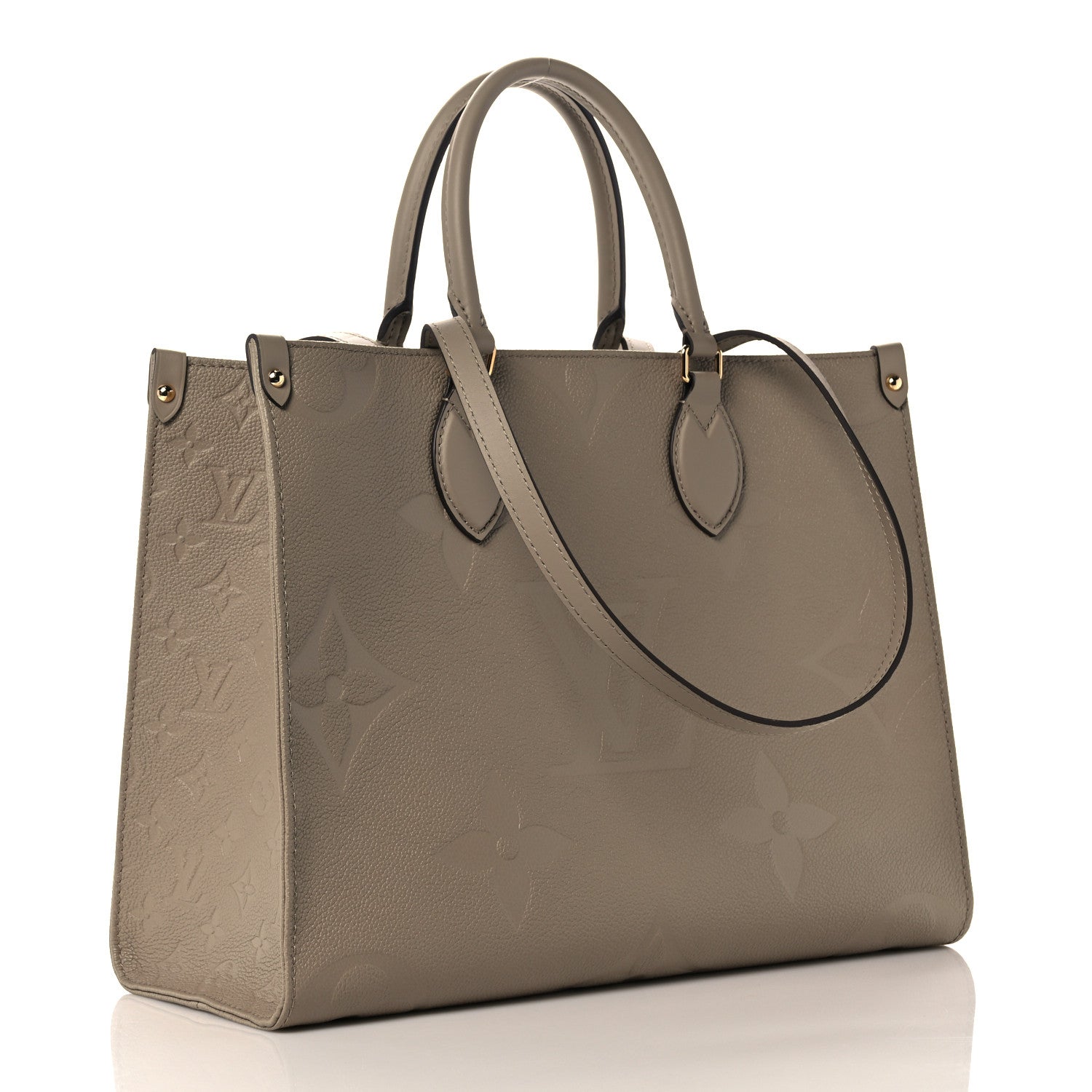 Louis Vuitton Empreinte Monogram Giant Onthego MM Tourterelle 3 of 9