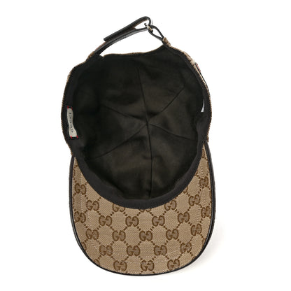 Gucci Monogram Web Baseball Hat L Beige Cocoa 7 of 9