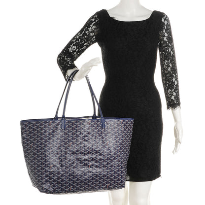 Goyard Goyardine Saint Louis GM Navy 2 of 9