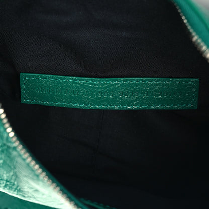 Balenciaga Agneau Arena XS Le Cagole Shoulder Bag Jade 7 of 10