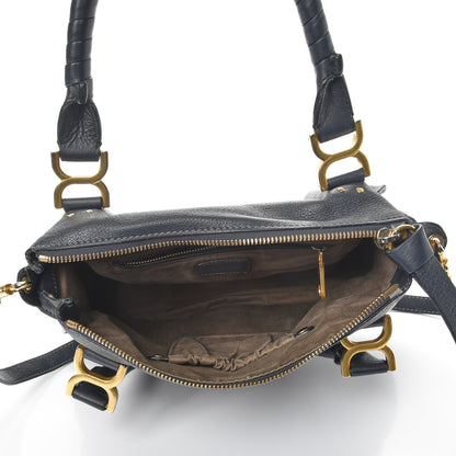 Chloe Calfskin Small Marcie Satchel Teal 6 of 9
