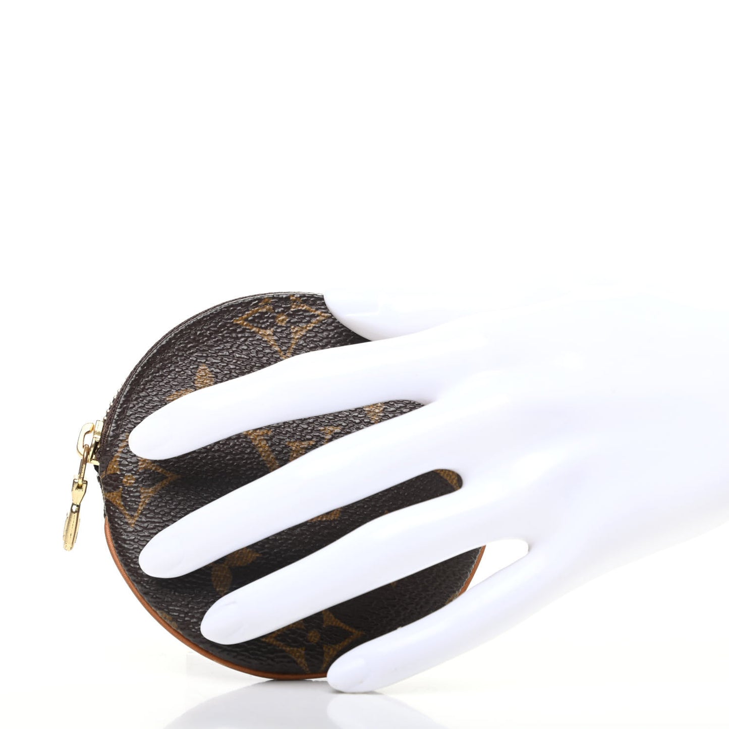 Monogram Round Coin Purse