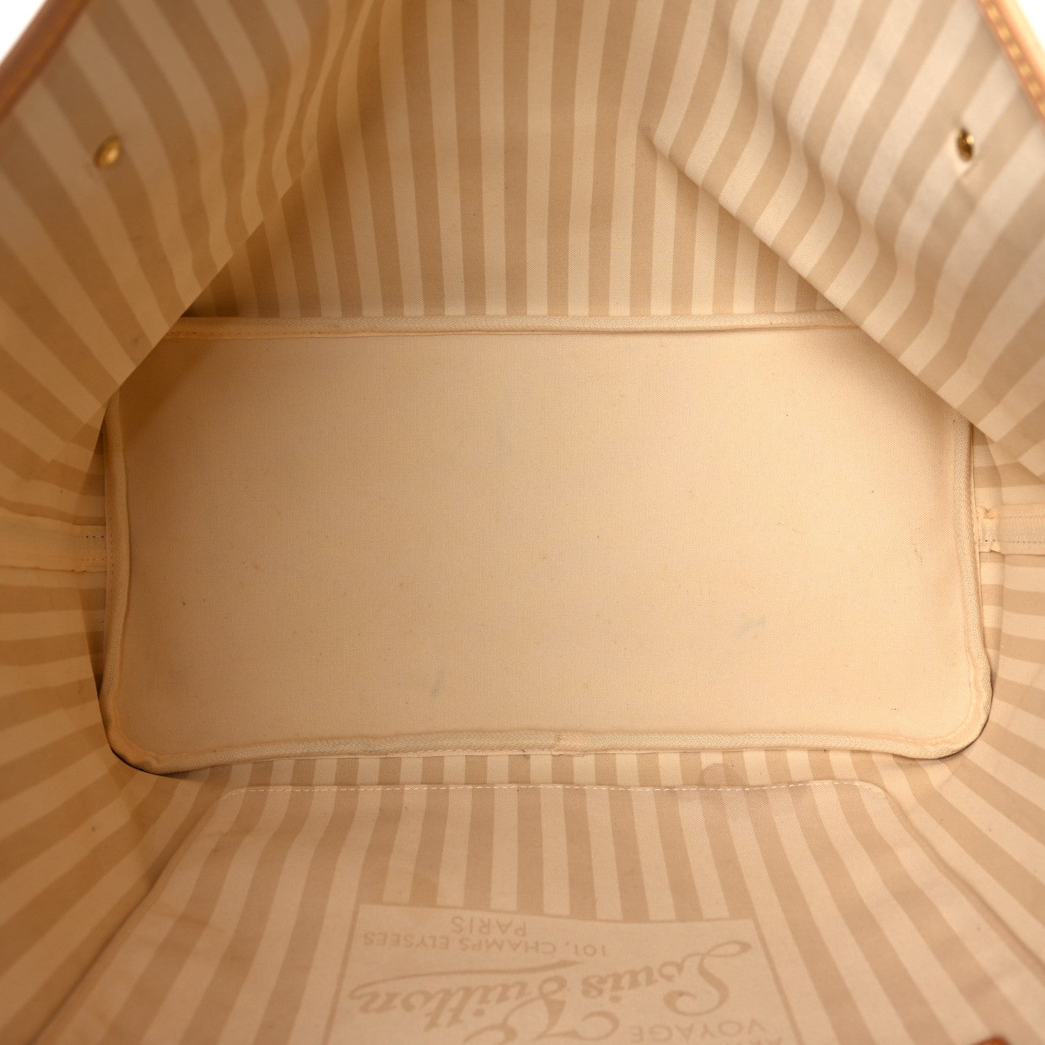 Louis Vuitton Monogram Rayures Neverfull GM 5 of 11