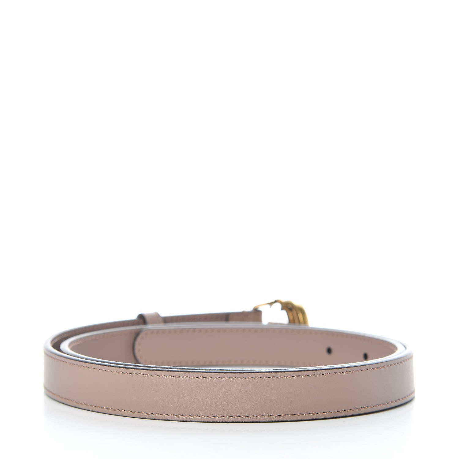 Gucci Calfskin Double G 20mm Belt 90 36 Porcelain Rose 3 of 7