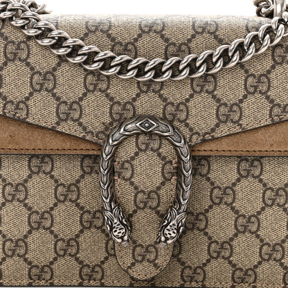 Gucci GG Supreme Monogram Mini Dionysus Shoulder Bag Taupe 7 of 13