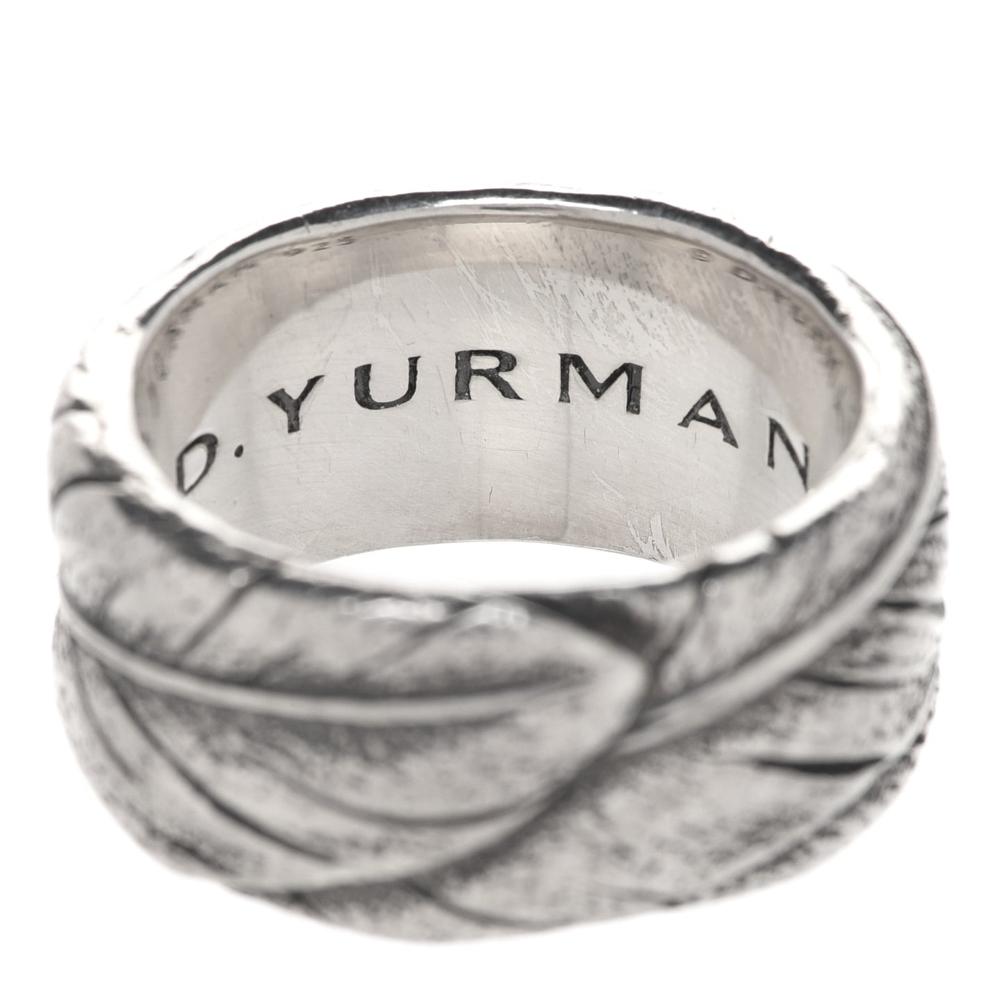Sterling Silver Feather Ring 57 8