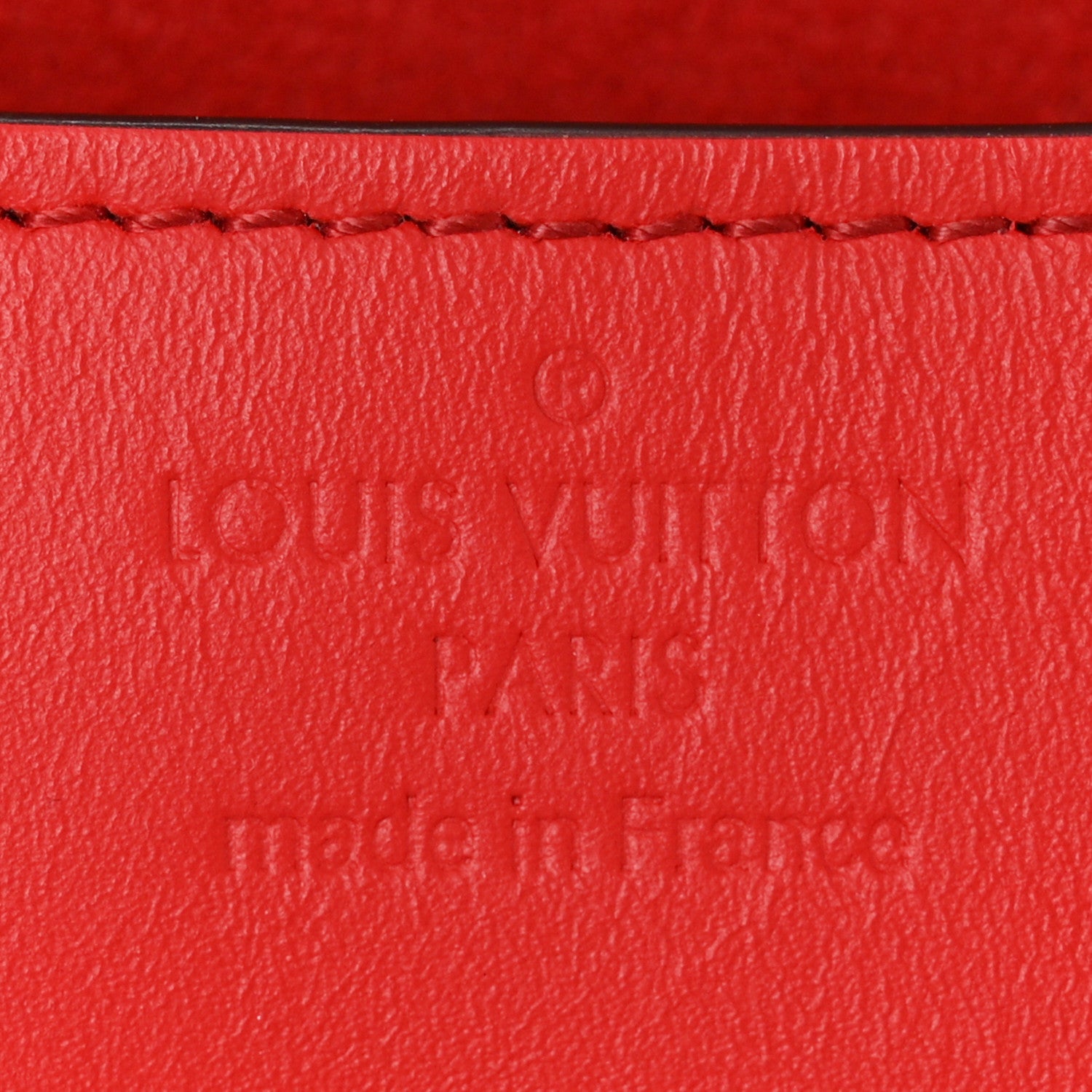 Louis Vuitton Monogram Woody Sunglass Case Rouge 6 of 7