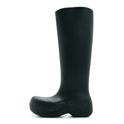 Bottega Veneta Rubber Puddle Knee Boots 36 Mallard 1 of 9