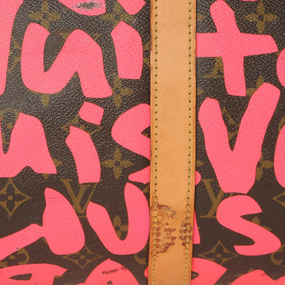 Louis Vuitton Graffiti Keepall 45 Fuchsia 11 of 16