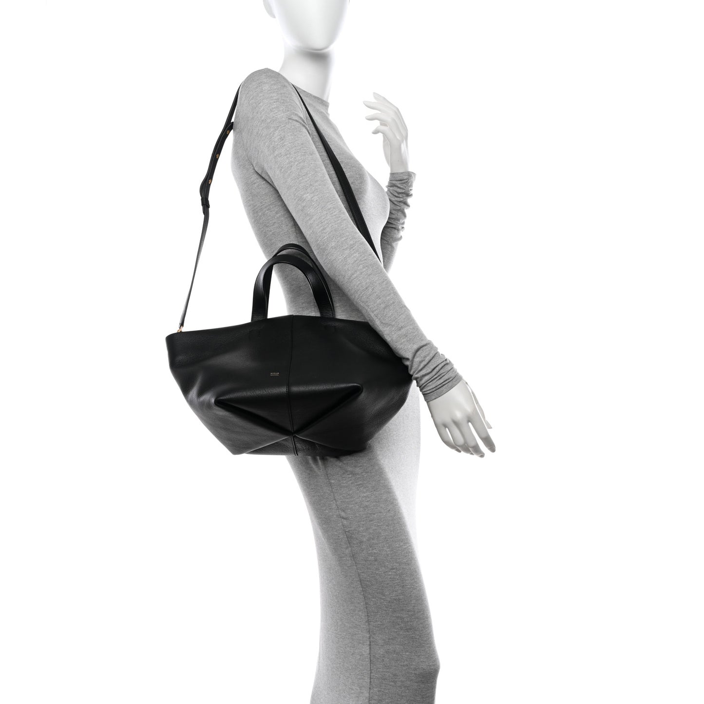 Calfskin Tulipano Bag Black