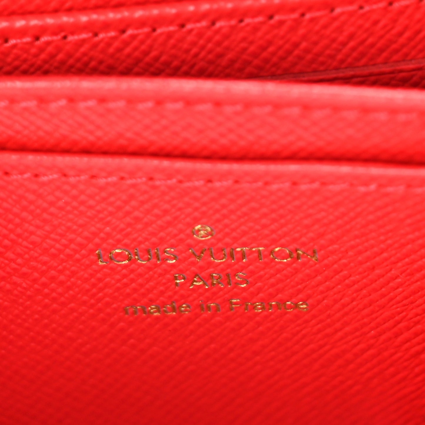 Damier Ebene 2021 Christmas Animation London Zippy Coin Purse Red