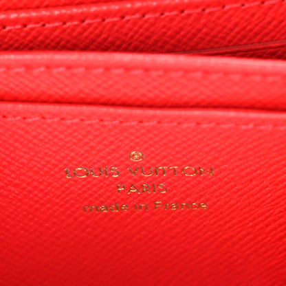 Louis Vuitton Damier Ebene 2021 Christmas Animation London Zippy Coin Purse Red 6 of 9