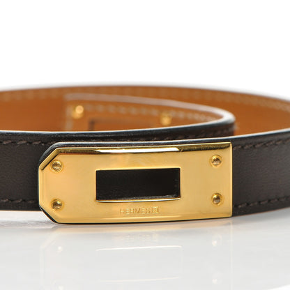 Hermes Swift Kelly Double Tour Bracelet S Chocolate 4 of 9