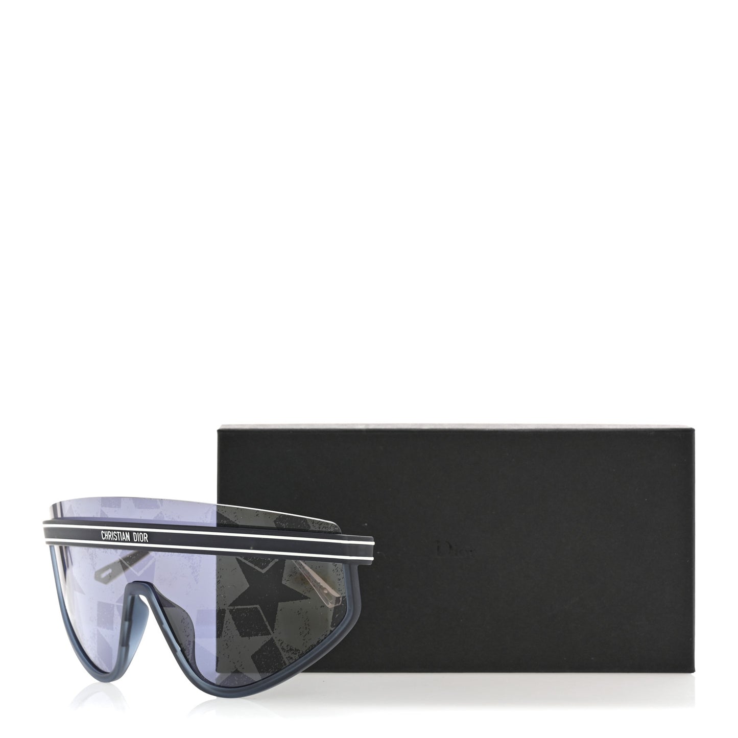 Acetate Mask DiorClub M2U Sunglasses  Blue