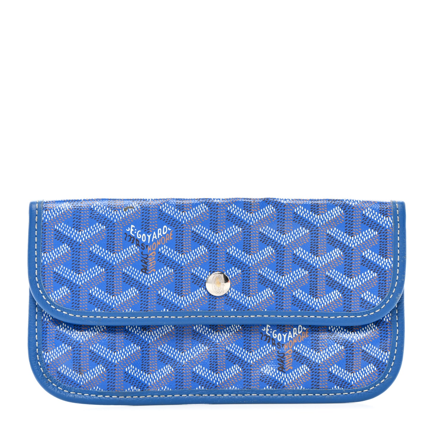 Goyardine Pouch Sky Blue