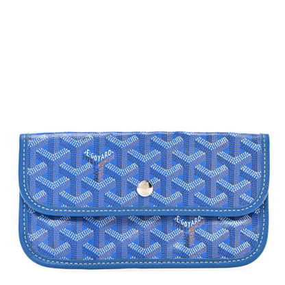 Goyard Goyardine Pouch Sky Blue 1 of 7