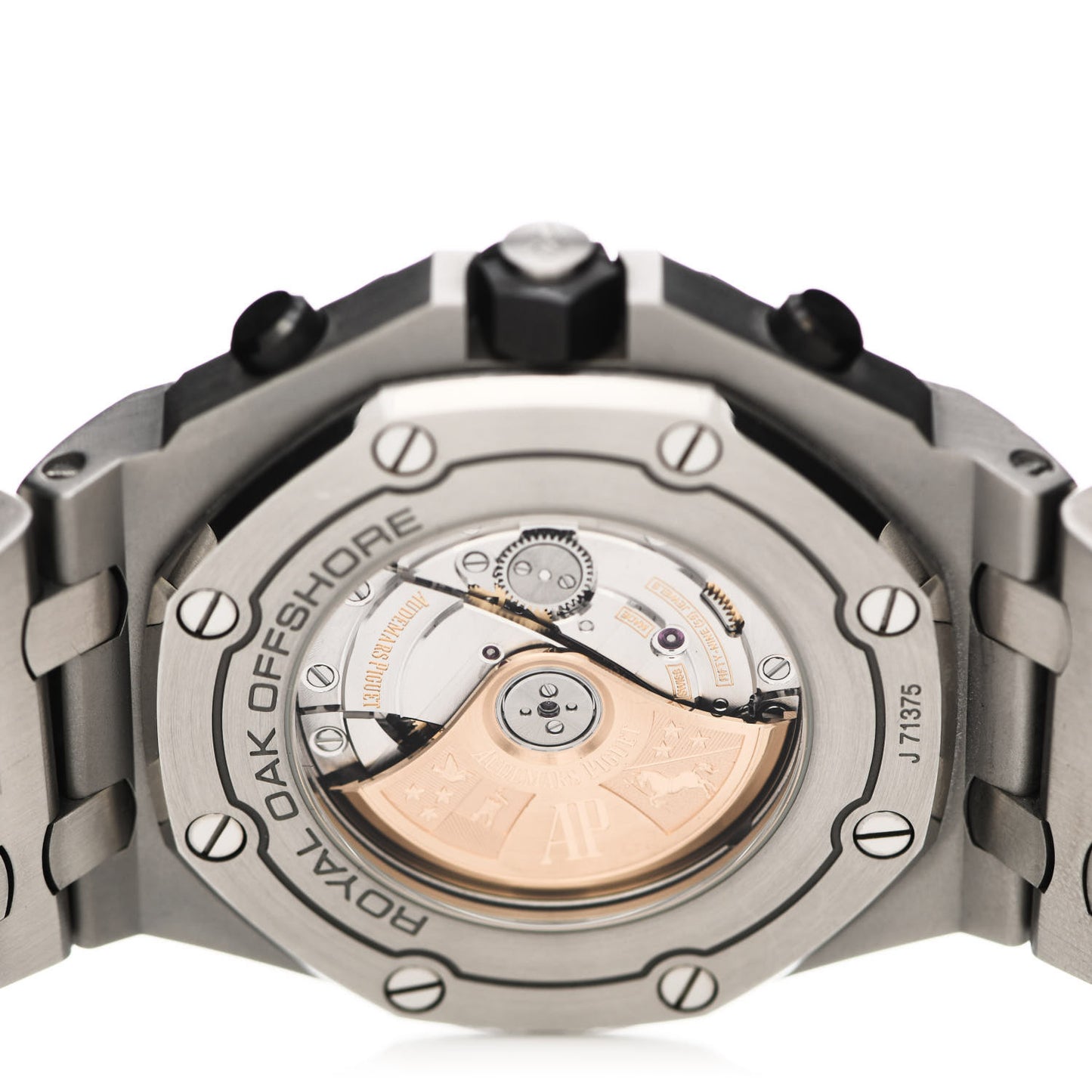 Stainless Steel 42mm Royal Oak Offshore Chronograph Automatic Watch Black 26470ST.OO.A028CR.01