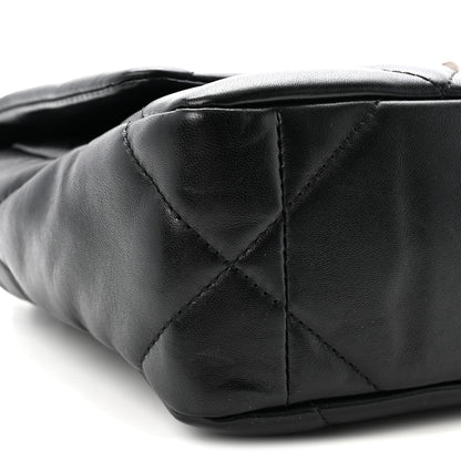 Chanel Lambskin Quilted Medium Chanel 19 Flap Black 9 of 10
