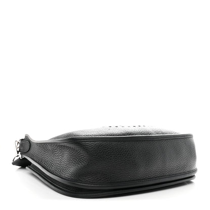 Hermes Taurillon Clemence EVELYNE III PM Black 4 of 11