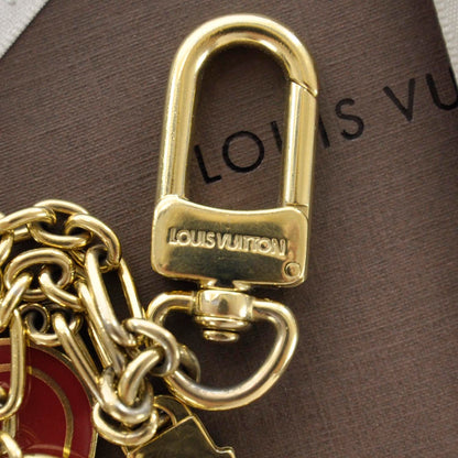 Louis Vuitton PTE Cles Cadenas Key Holder Red 7 of 8